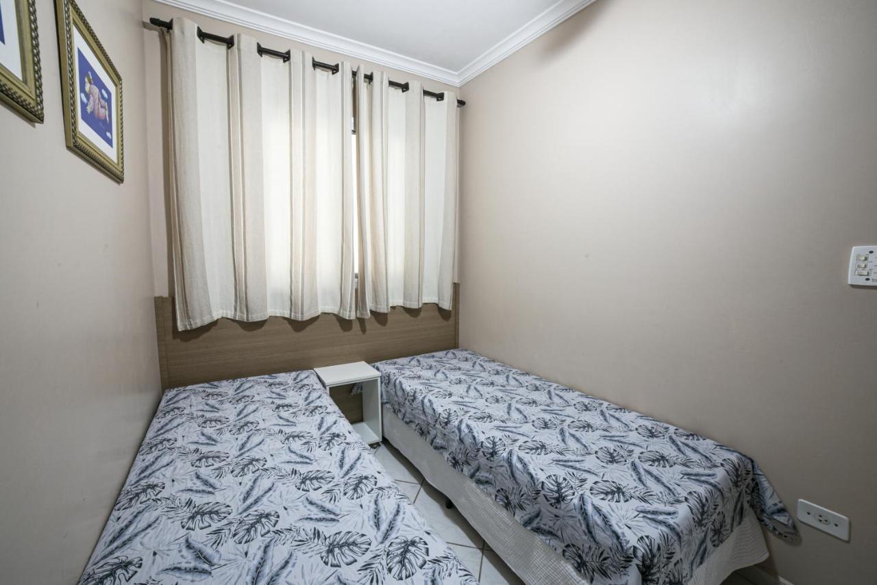 Apto 22E Ar Condicionado E Ventilador, 2 Quartos, Churrasqueira, Elevador E Piscina Ubatuba Kültér fotó