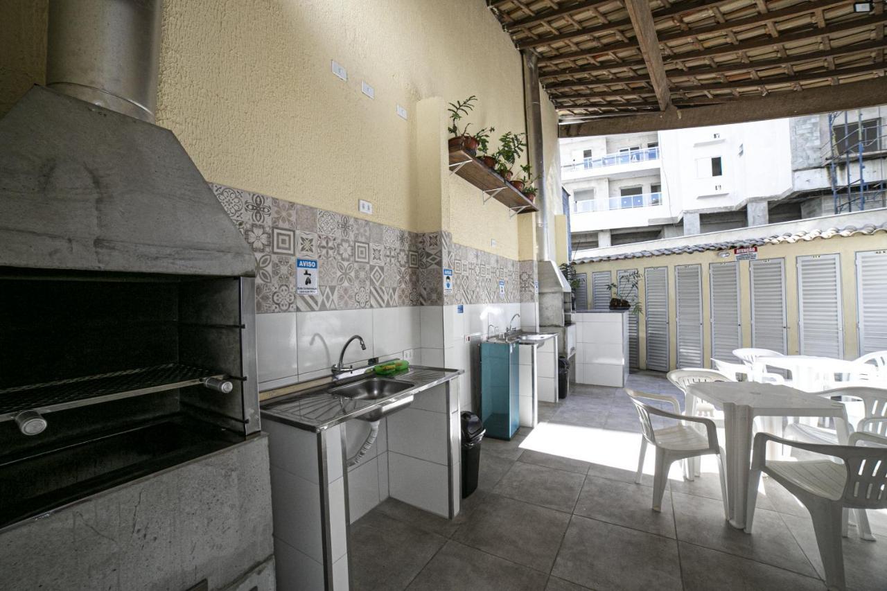 Apto 22E Ar Condicionado E Ventilador, 2 Quartos, Churrasqueira, Elevador E Piscina Ubatuba Kültér fotó