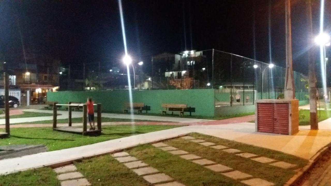 Apto 22E Ar Condicionado E Ventilador, 2 Quartos, Churrasqueira, Elevador E Piscina Ubatuba Kültér fotó