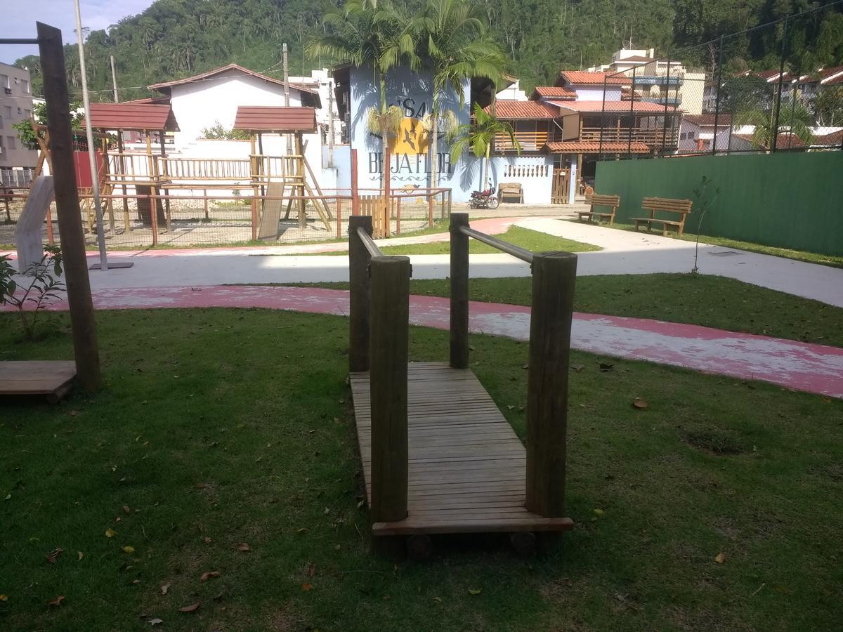 Apto 22E Ar Condicionado E Ventilador, 2 Quartos, Churrasqueira, Elevador E Piscina Ubatuba Kültér fotó