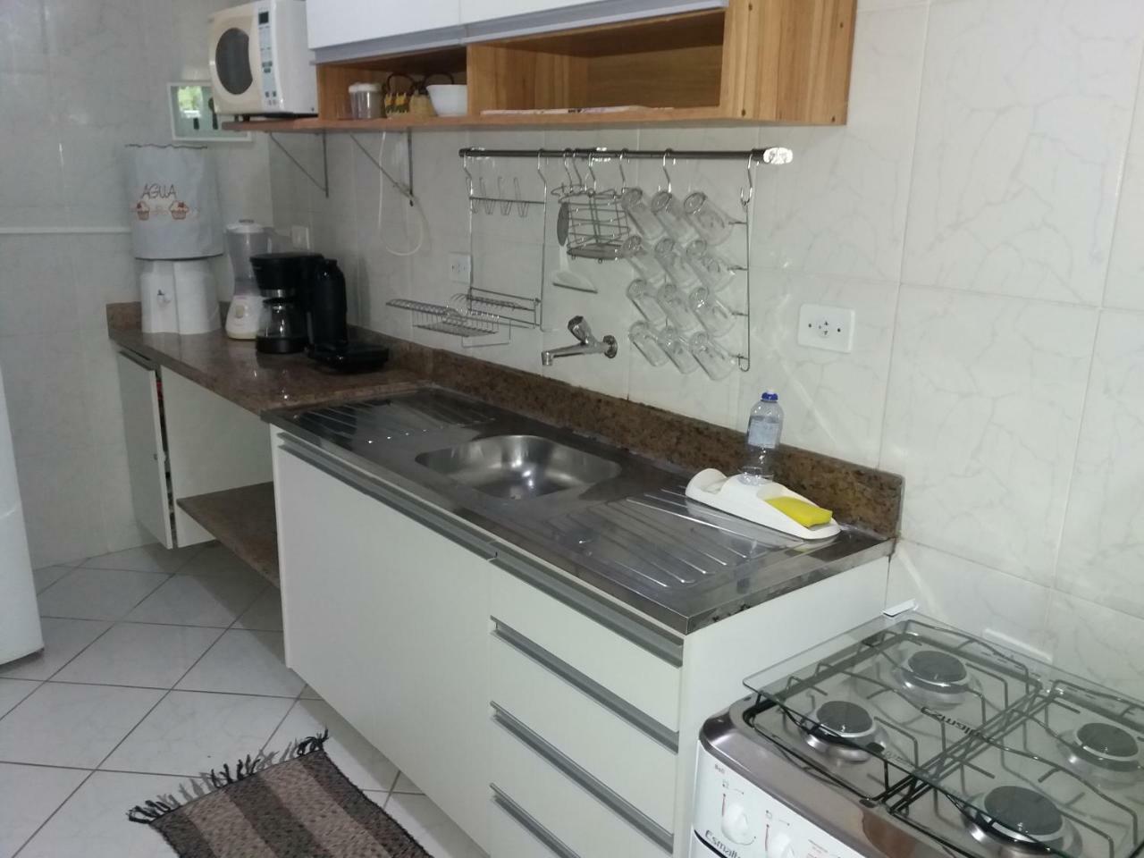 Apto 22E Ar Condicionado E Ventilador, 2 Quartos, Churrasqueira, Elevador E Piscina Ubatuba Kültér fotó