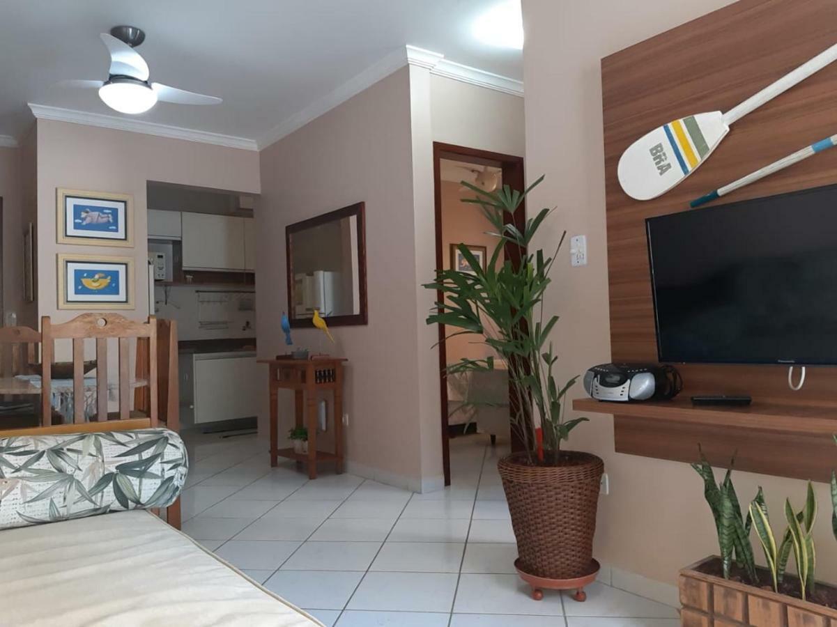 Apto 22E Ar Condicionado E Ventilador, 2 Quartos, Churrasqueira, Elevador E Piscina Ubatuba Kültér fotó
